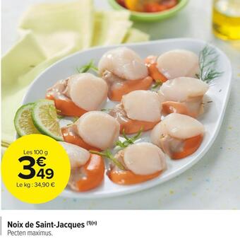 Carrefour Market Noix de saint-jacques offre
