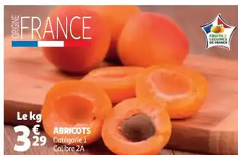 Auchan Abricots offre