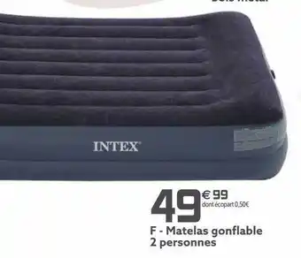 Gifi Matelas gonflable 2 personnes intex offre
