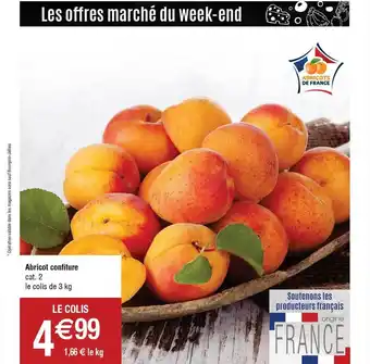 Cora x Carrefour Abricot confiture offre