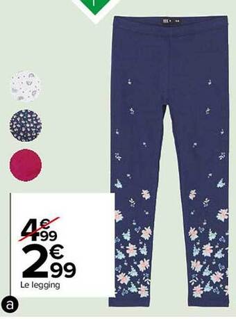 Carrefour Le legging offre