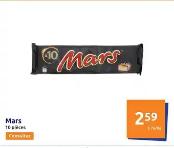 Action Mars offre
