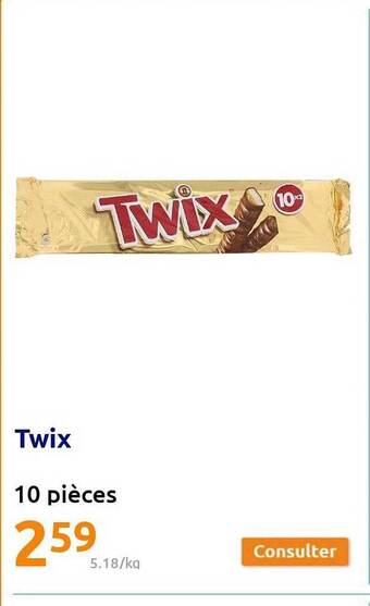 Action Twix offre
