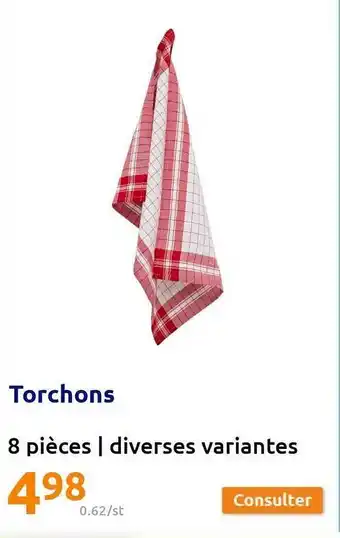 Action Torchons offre