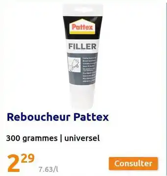 Action Reboucheur pattex offre