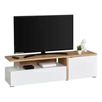 BUT Meuble tv pipa ii chêne/blanc offre