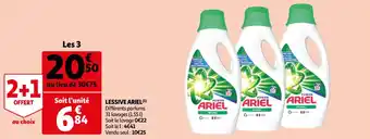 Auchan ARIEL lessive offre