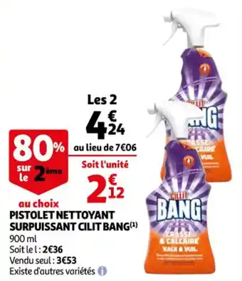 CILIT BANG pistolet nettoyant surpuissant
