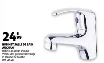 AUCHAN robinet salle de bain