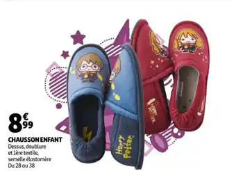 Auchan Chausson enfant offre