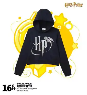 Auchan Sweat junior harry potter offre