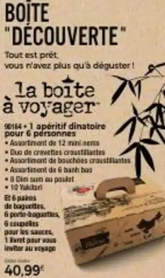 Thiriet 1 apéritif dinatoire pour 6 personnes offre