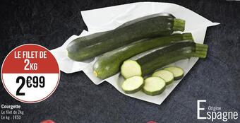 Géant Casino Courgette offre