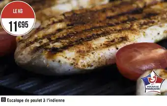 Géant Casino Escalope de poulet à l’indienne offre
