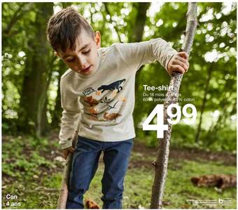 Zeeman Tee-shirt offre