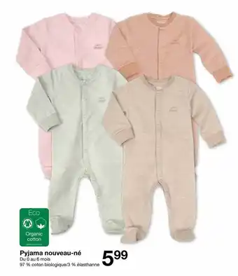 Zeeman Pyjama nouveau-né offre