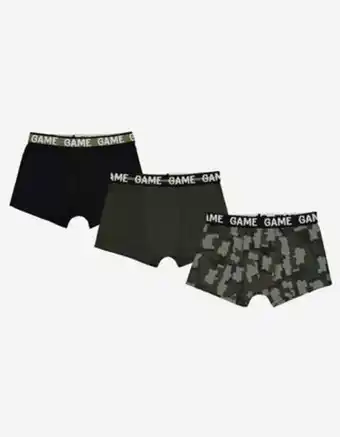 Garçons boxer - lot de 3
