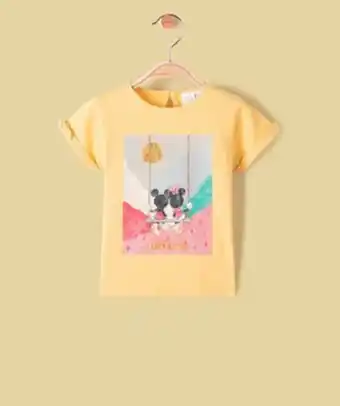 Tee-shirt bébé fille avec motifs minnie - disney vue1 - disney dtr - gemo
