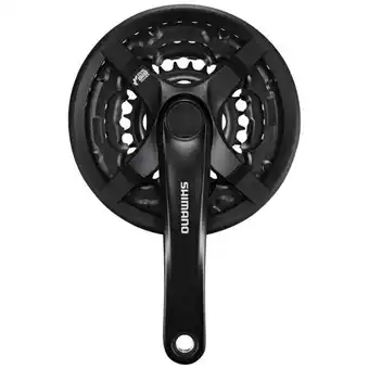 Culture Vélo Shimano pédalier 6/7/8v noir fc-ty501 42/34/24t 175mm offre