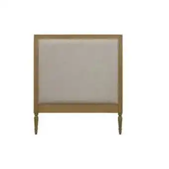 Interior's Tête de lit 90 cm en chêne massif et tissu - mathilde offre