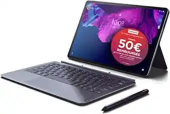 Amazon Lenovo tab p11 pro tablette tactile 11.5" oled (qualcomm snapdragon 730g 8 coeurs, 6 go de ram, 128 go de stockage, wifi, ... offre