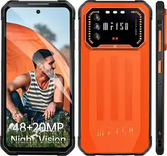 Amazon Telephone portable incassable [ultra fin], iiif150 air1 pro 6go+128go/256go, 48mp+20mp vision nocturne, 6,5" fhd+ android ... offre