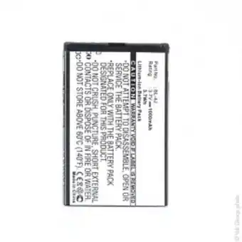 Nx - batterie téléphone portable 3.7v 1000mah
