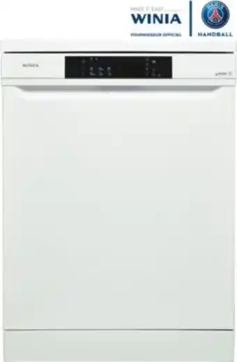 Lave vaisselle 60 cm winia wvw-15a1eww