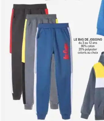 Stokomani Lee cooper le bas de jogging offre