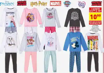 Stokomani Marvel / disney / paw patrol / harry potter le pyjama offre