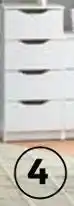 Auchan Commode 4 tiroirs offre