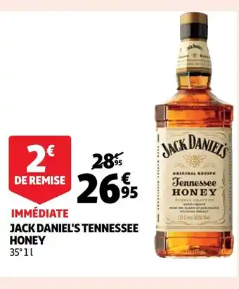 Auchan Jack daniel's jack daniel's tennessee honey offre