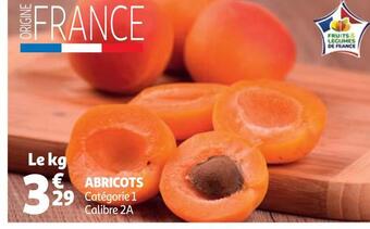 Auchan Abricots offre