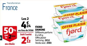 Auchan Danone fjord offre