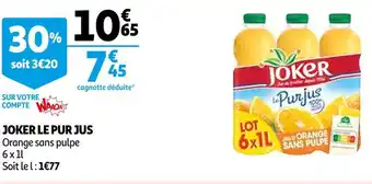 Joker joker le pur jus
