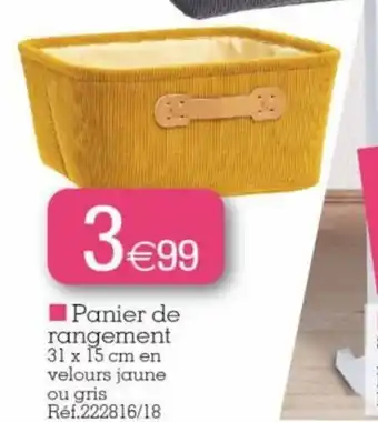 Kandy Panier de Rangement offre