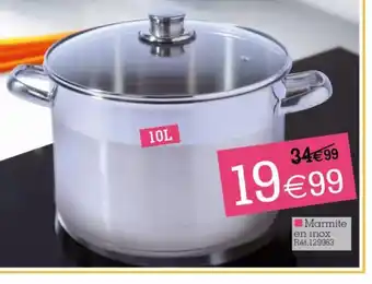 Kandy Marmite En Inox offre