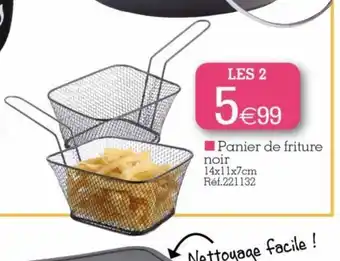 Kandy Panier de Friture Noir offre