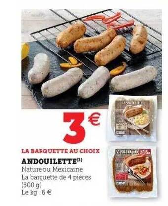 Hyper U Andouillette offre