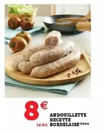 Andouillette recette bordelaise