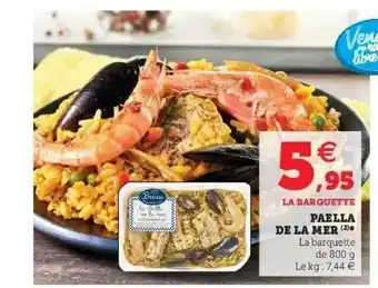 Hyper U Paella de la mer offre