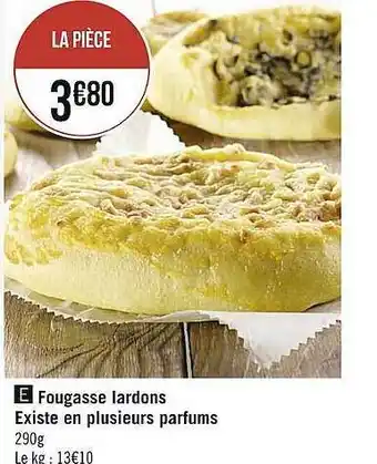 Fougasse lardons