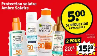 Kruidvat AMBRE SOLAIRE protection solaire offre