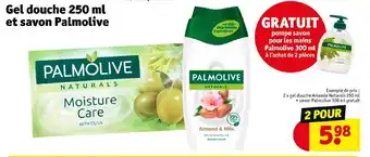 Kruidvat PALMOLIVE gel douche 250 ml et savon offre