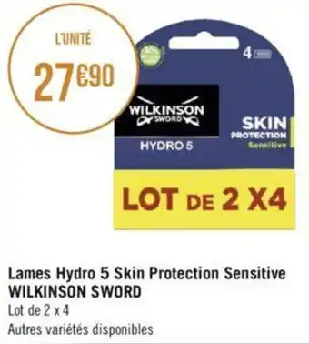 WILKINSON SWORD lames hydro 5 skin protection sensitive