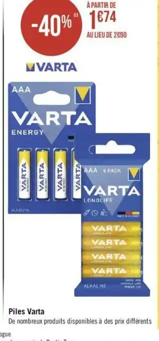 Varta Piles