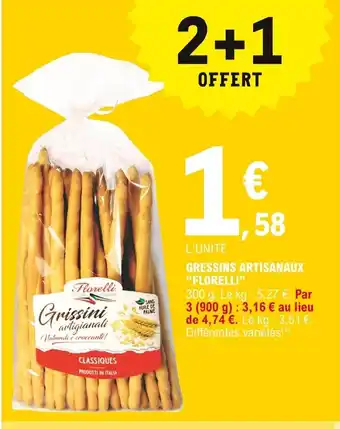 E.Leclerc Florelli Gressins Artisanaux offre
