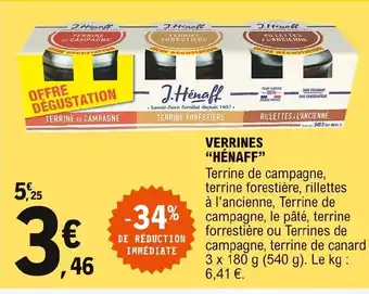 E.Leclerc Hénaff Verrines offre