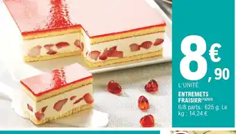E.Leclerc Entremets Fraisier offre