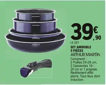 Set Amovible 5 pièces